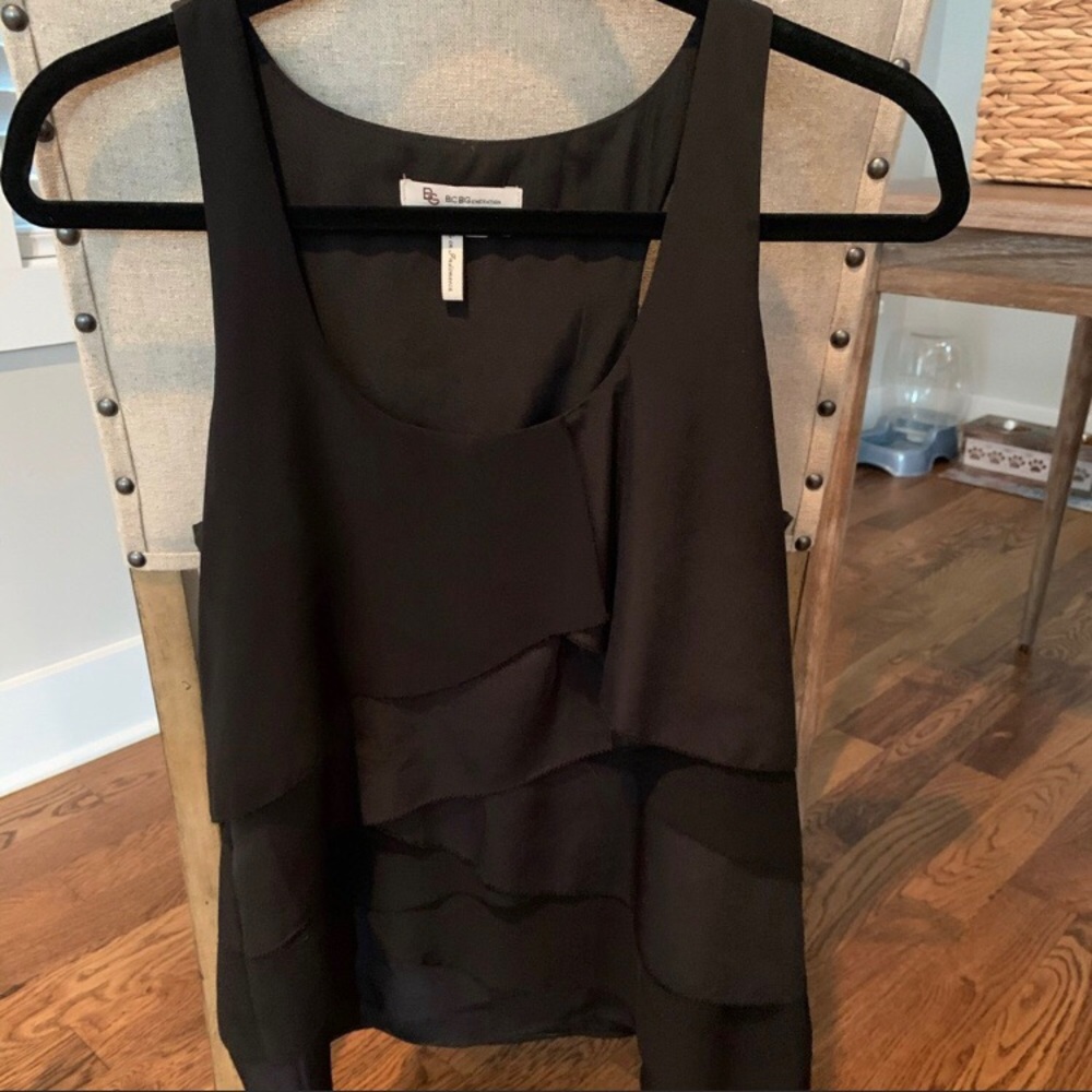 BCBGeneration ruffle tank